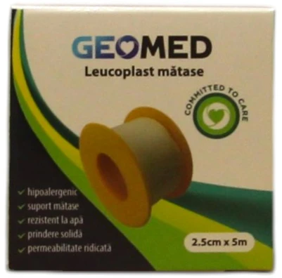 Tetenal Geomed, Geomed, Leukoplast, Silk, 2.5 cm x 5 m Unisex