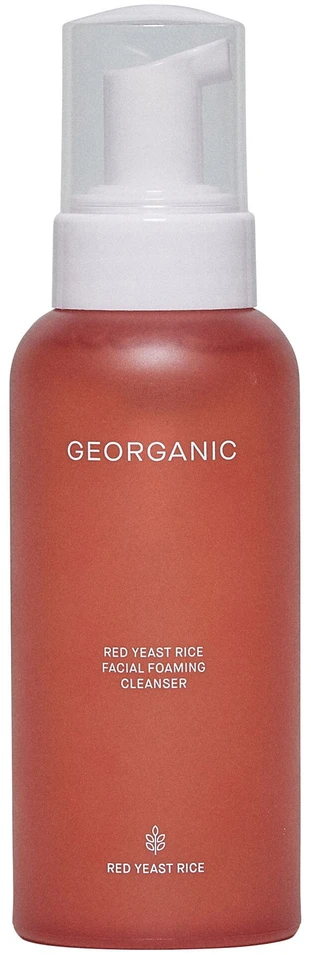 Georganic Raudona Rice Eliminates Impurities Cleansing Foam, 150 ml