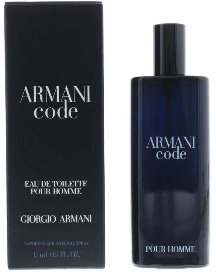 Giorgio Armani Code EDT tualetinis vanduo vyrams, 15 ml