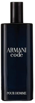 Giorgio Armani Code EDT tualetinis vanduo vyrams, 15 ml