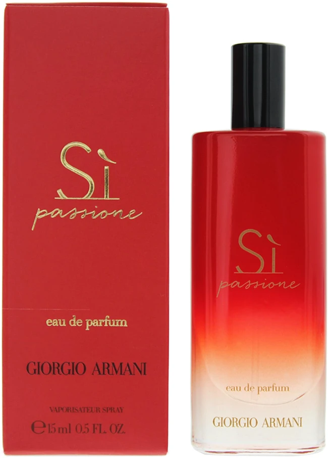 Giorgio Armani Sí Passione EDP parfumuotas vanduo moterims, 15 ml