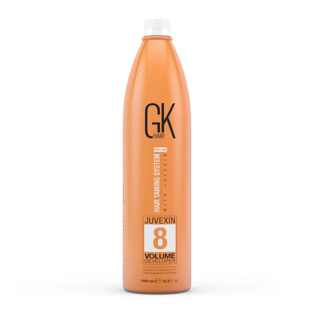 GK hair Global Keratin Developer plaukų oksidantas Kreminis 8 vol., 1000 ml