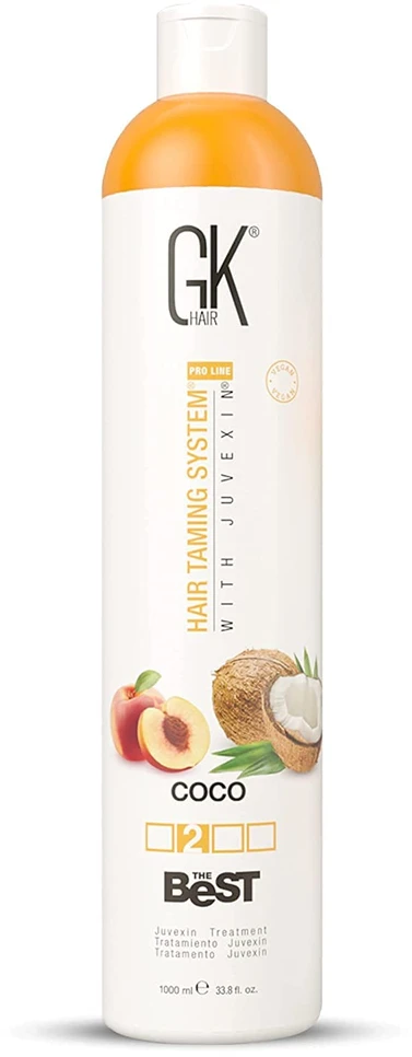 GK hair Global Keratin The Best Coco Hair kreminis . plaukų tiesinimo mišinys, 1000 ml