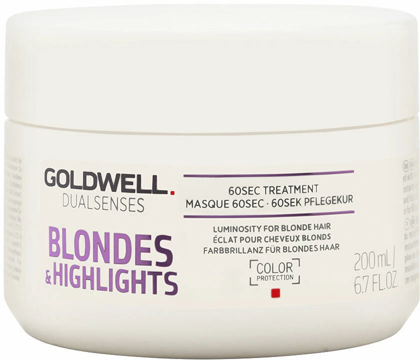 Atkuriamoji plaukų kaukė šviesintiems plaukams Goldwell Blondes &amp; Highlights 60sec Treatment 200ml
