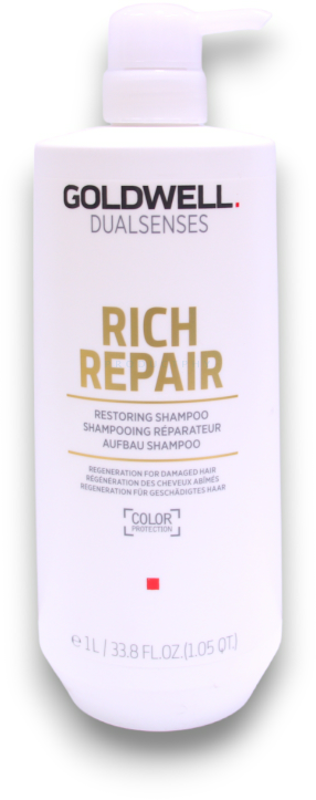 Goldwell Dualsenses Rich Repair plaukų šampūnas moterims, 1000 ml