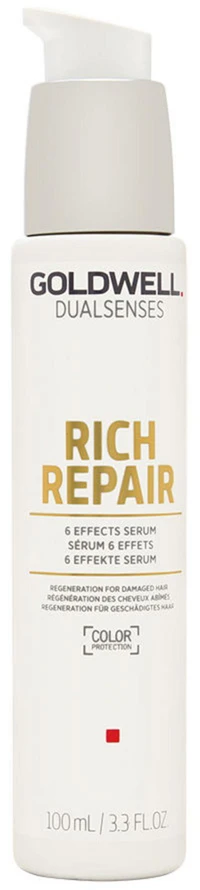 Serumas pažeistiems plaukams Goldwell Rich Repair 6 Effects Serum 100ml