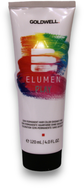 Goldwell , Elumen Play, pusiau ilgalaikiai plaukų dažai, skaidrūs, 120 ml Unisex