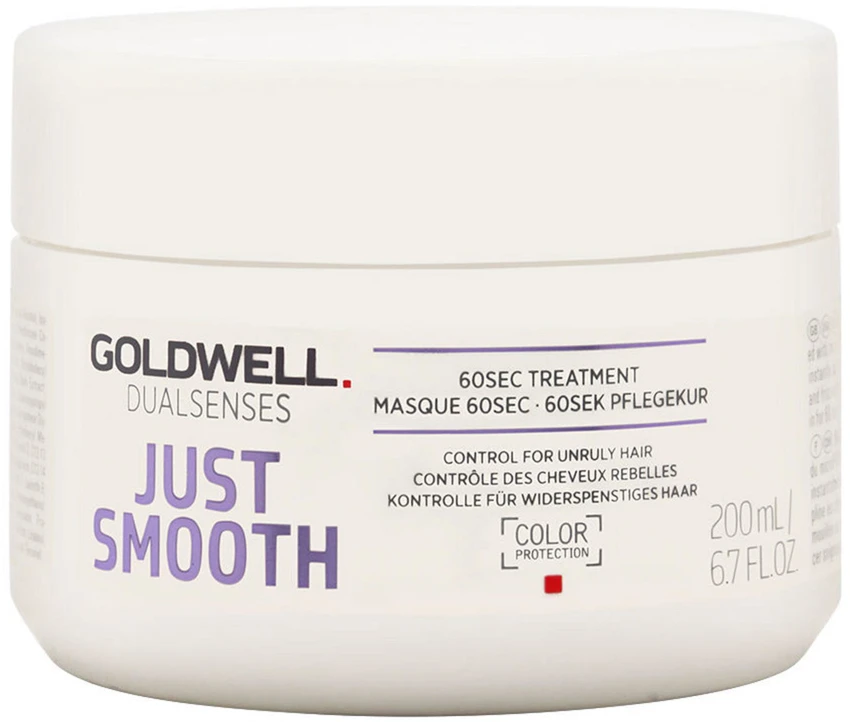 Glotninanti plaukų kaukė Goldwell Just Smooth 60sec Treatment 200ml