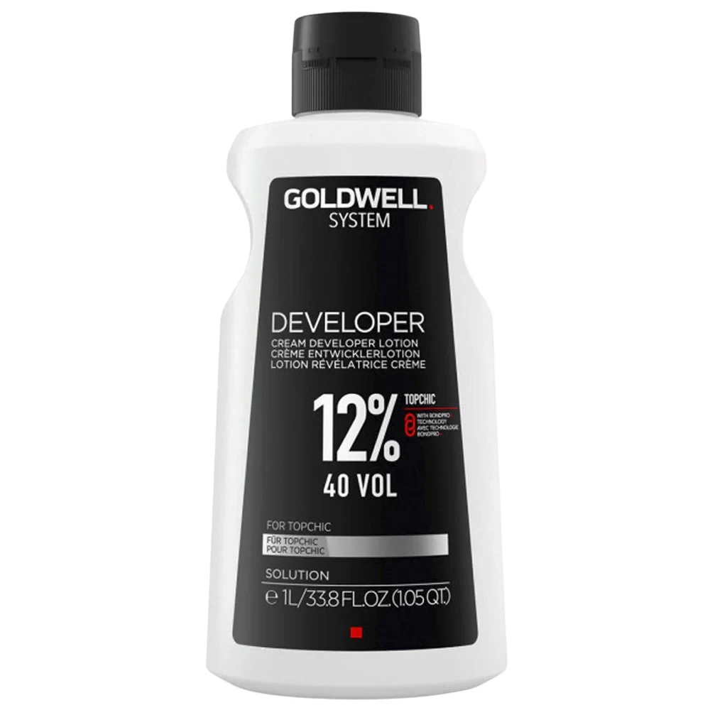 „Goldwell System Kreminis“ ryškalo losjonas 12 %, 40 tūrio %, 1000 ml