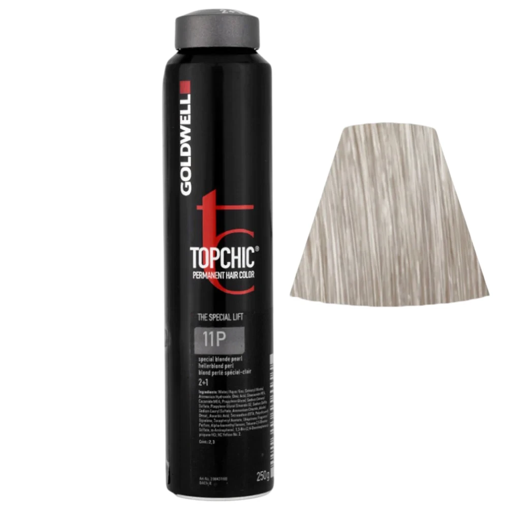 Goldwell Topchic 11P dažų tūbelė su spalvos pavyzdžiu