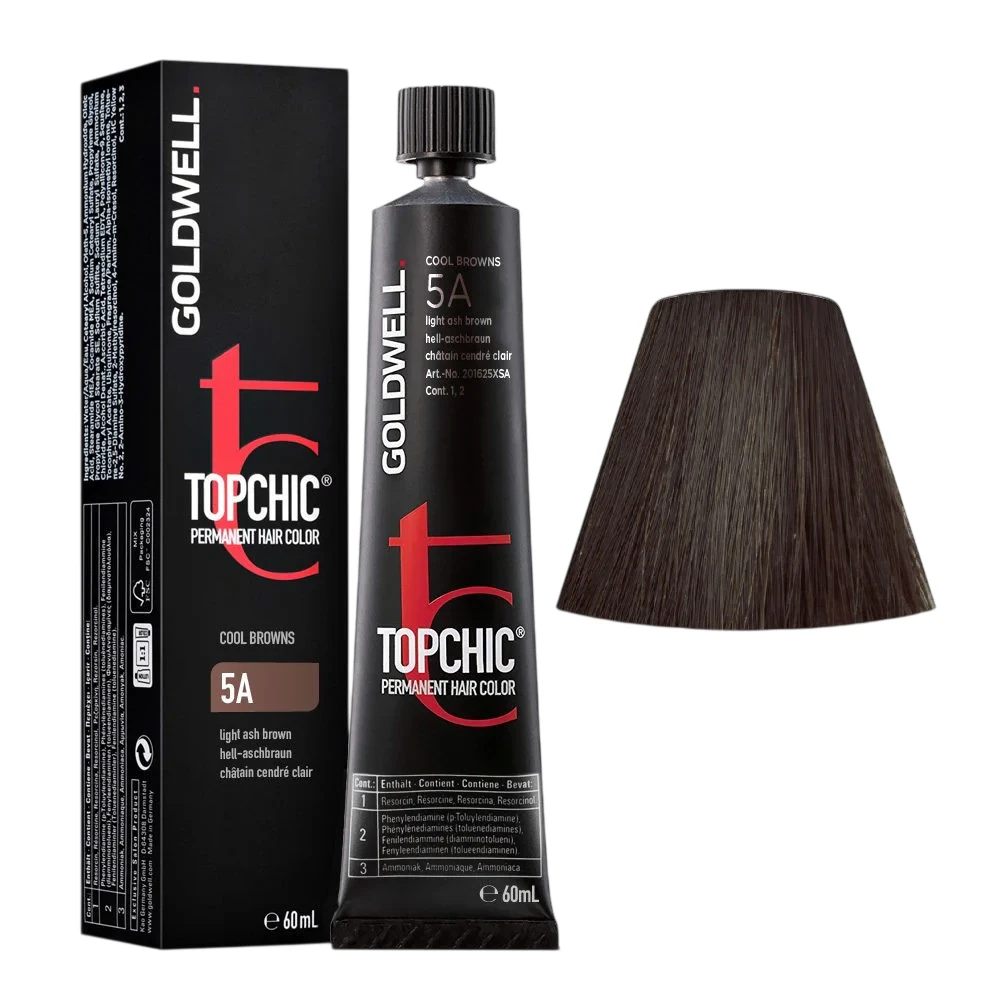„Goldwell Topchic“ plaukų dažai 5A, 60 ml