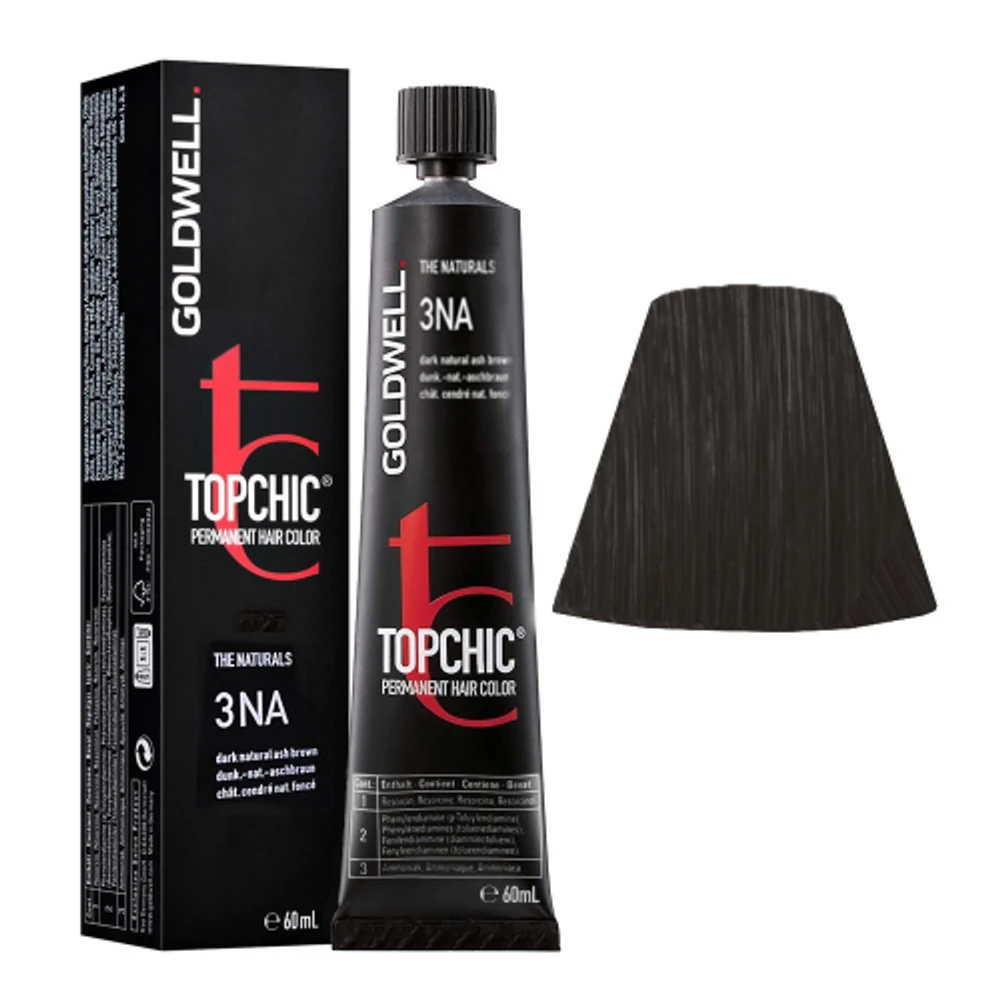 „Goldwell Topchic“ plaukų dažai 3NA, 60 ml