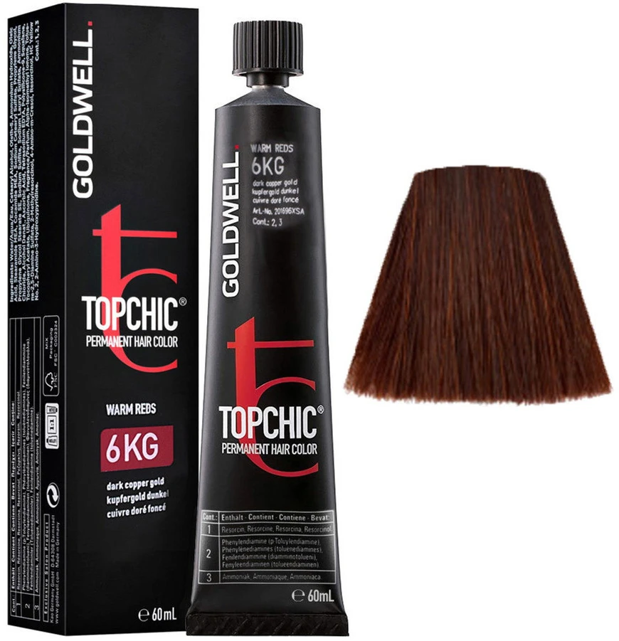 „Goldwell Topchic“ plaukų dažai, 6kg, 60 ml