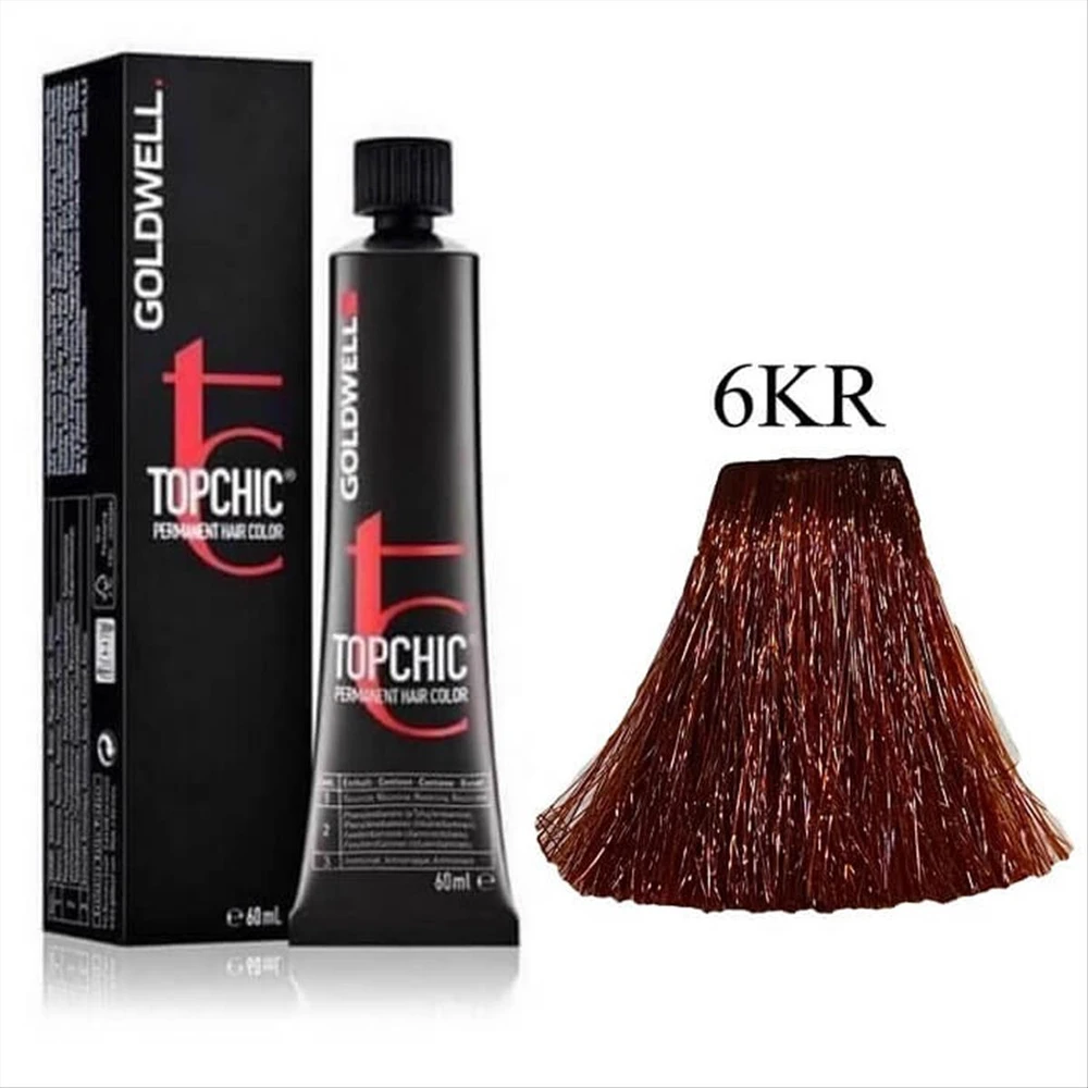 „Goldwell Topchic“ plaukų dažai 6KR, 60 ml