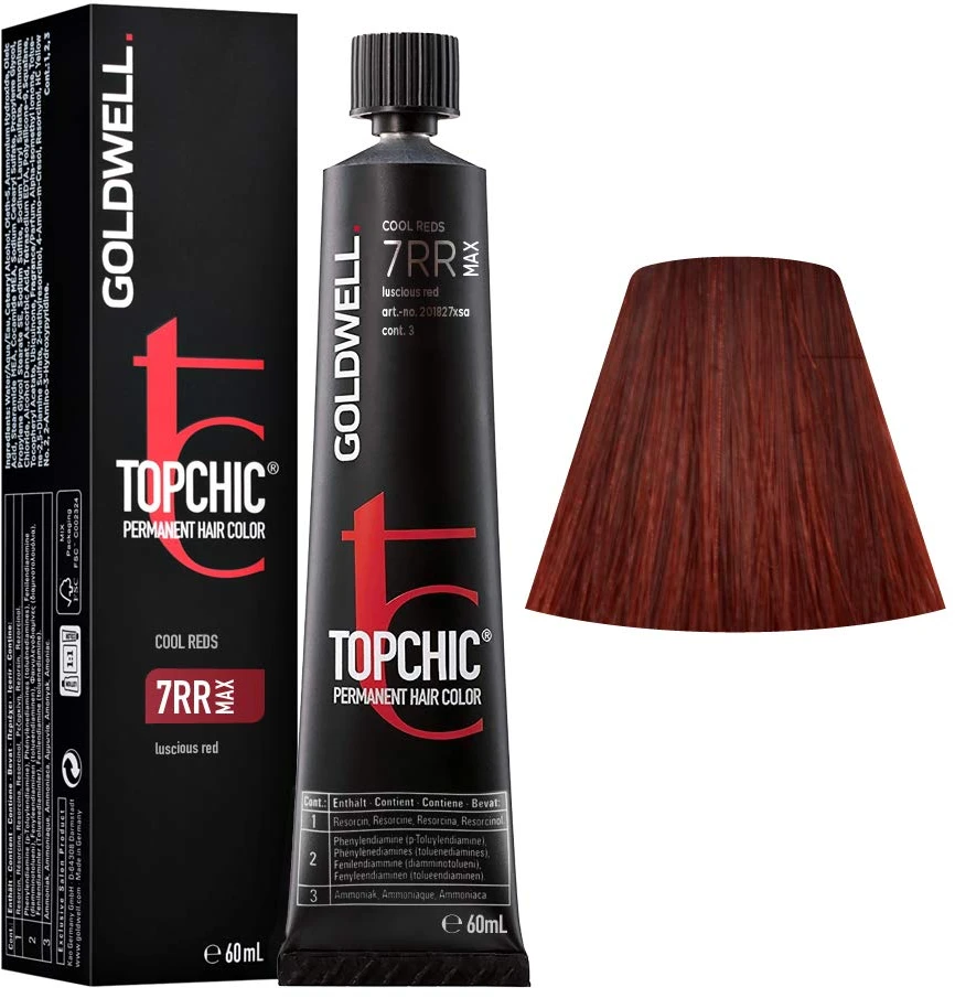 „Goldwell Topchic“ plaukų dažai 7RR MAX, 60 ml