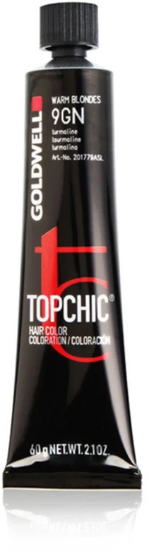 Goldwell TopChic Permanent Hair Dye 9GN Turmaline, 60 ml