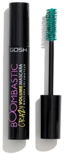 Gosh Boombastic Crazy Volumizing Blakstienų tušas 007 Žalias, 13 ml