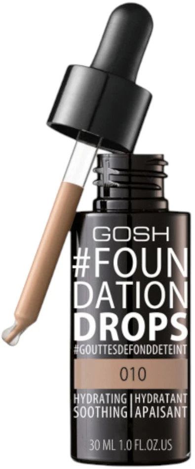 Gosh Foundation Drops SPF10, 30 ml