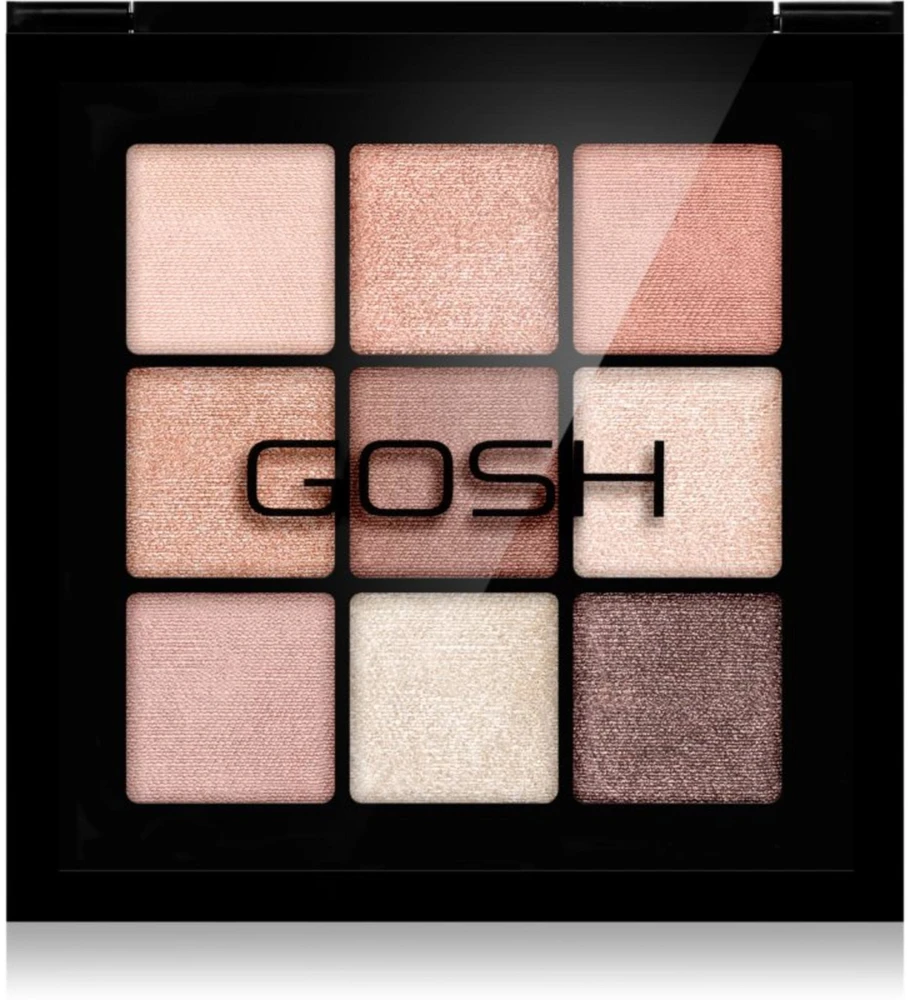 Gosh, Eyedentity, Eyeshadow Palette, 001, Be Honest, 9 Shades, 8 g
