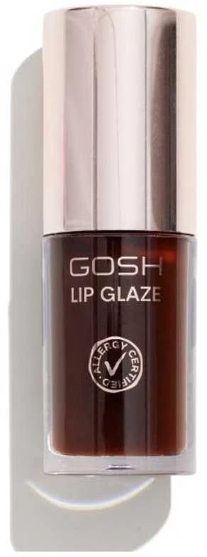 Gosh, Lip Glaze, Semi-transparent color, Roll-On Lūpų blizgis, 003, Dark Chocolate, 5.5 ml
