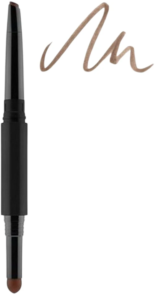 Gosh Long Lasting Double Eyebrow Kreminis Pieštukas 002 Brown 0.5 g