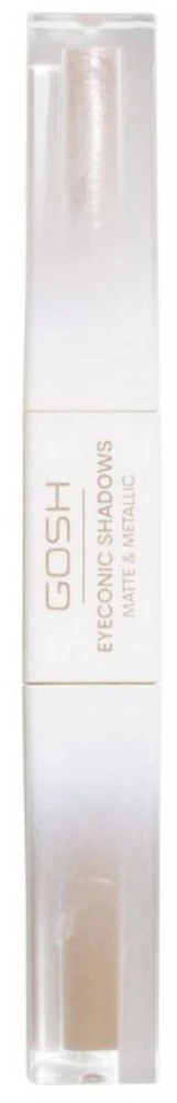 „Gosh Matte & Metallic Basic B“ veganiški matiniai skysti akių šešėliai „001 Basic B“ 1,52 ml
