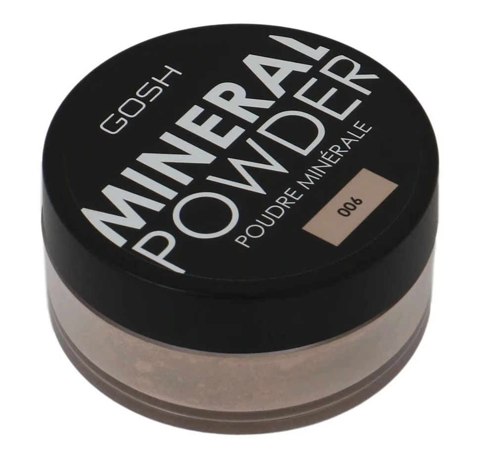 Mineralinė pudra Gosh Mineral Powder, atspalvis: 006 Honey, 8 g