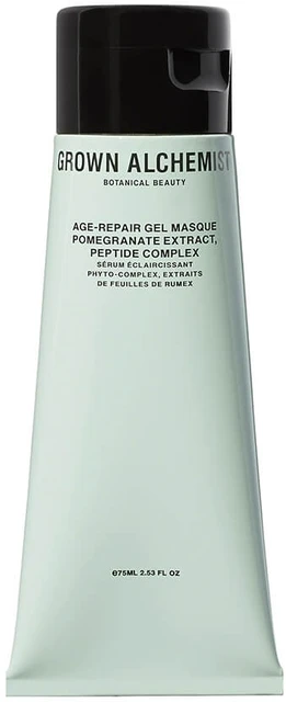 Grown Alchemist Age-Repair Gel Mask gelinė veido kaukė, 75 ml