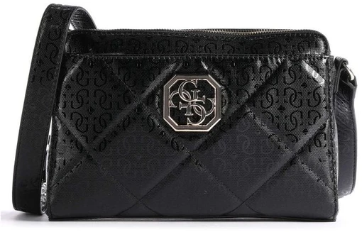 Guess, Dilla, Tekstilinė rankinė per petį, Juodas, Mini, Moterims