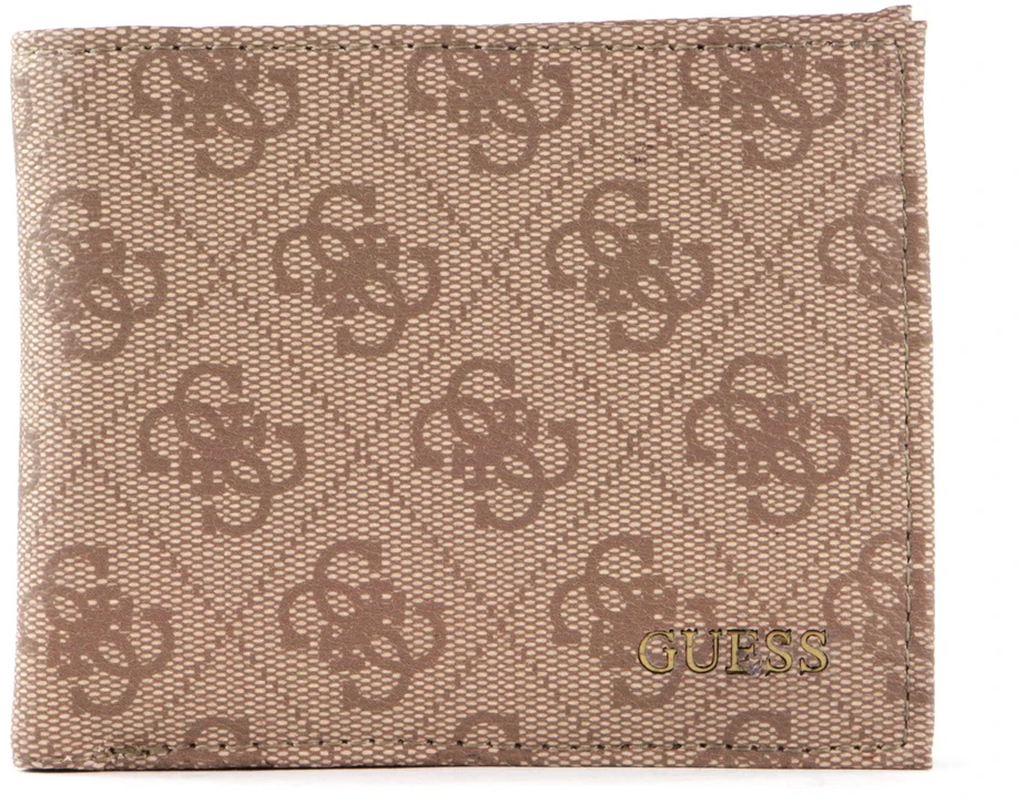 „Guess Vezzola“ tekstilinė piniginė, monetų dėklas, ruda, unisex