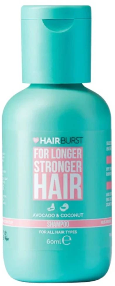 Hairburst Longer Stonger Hair Šampūnas Strengthening & Hair Growth, 60 ml