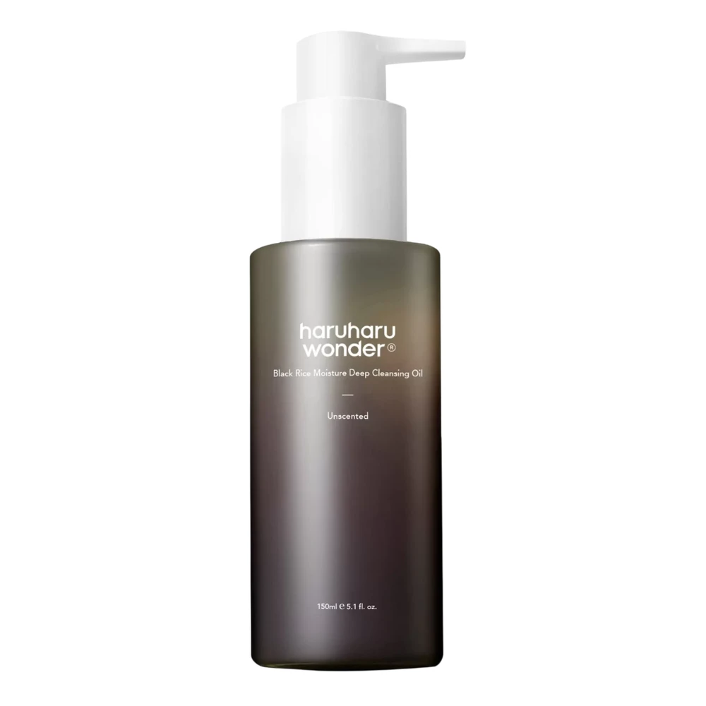 Haruharu Wonder Juodas Rice Moisture Deep Cleansing Oil giliai valantis aliejus, 150 ml