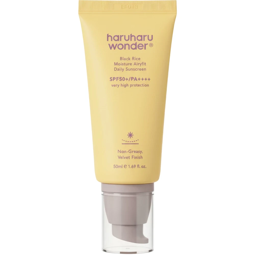 Haruharu Wonder Black Rice Moisture SPF50+, apsauginis veido kremas nuo saulės, 50 ml