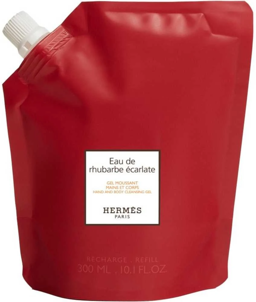Hermes Eau de Rhubarbe Ecarlate Moisturizing Kūno prausiklis Body, 300 ml