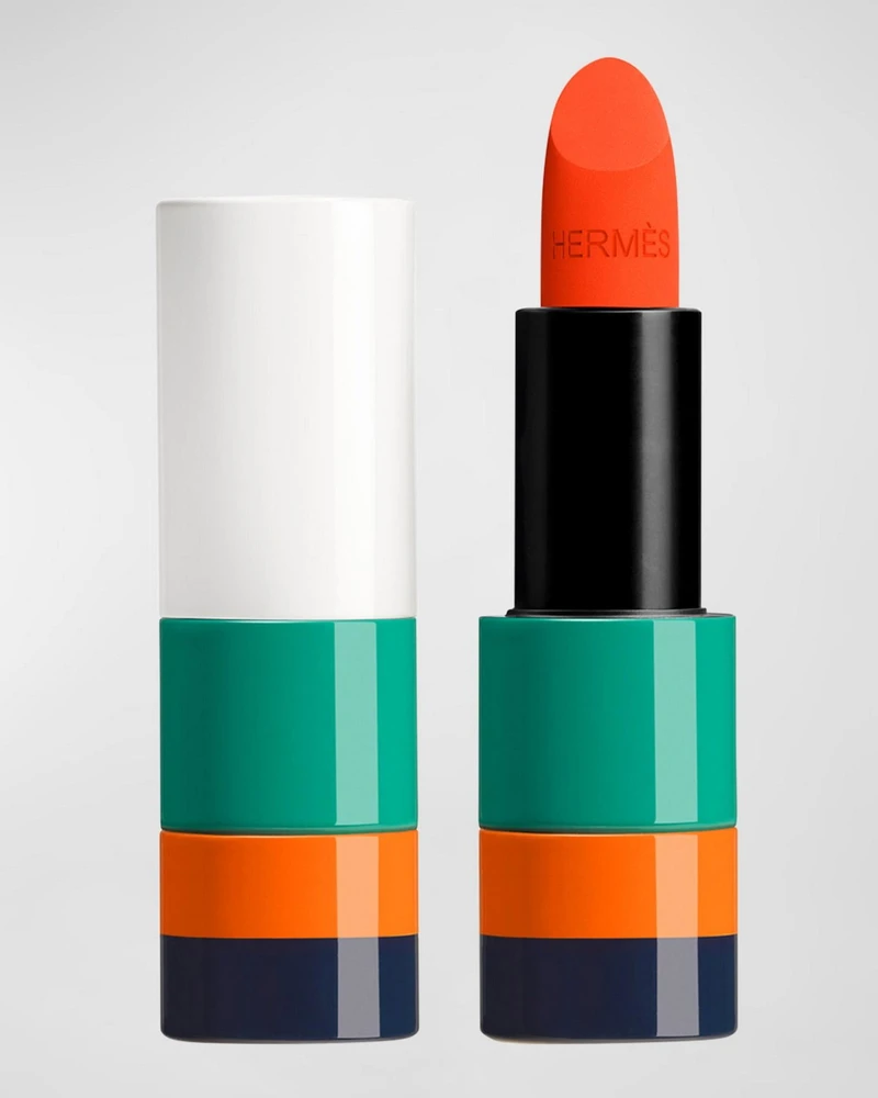 Hermes Paris Matte Kreminis Lipstick 44 Oranžinis Neon 3.5 g