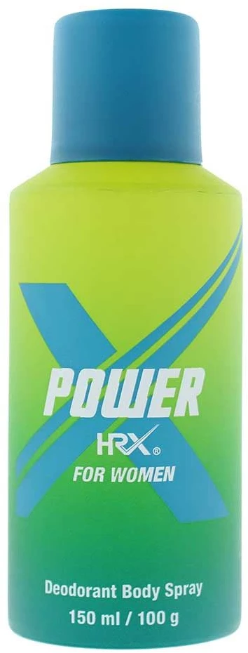 Hrx Power Dezodorantas Purškiklis For Women, 150 ml