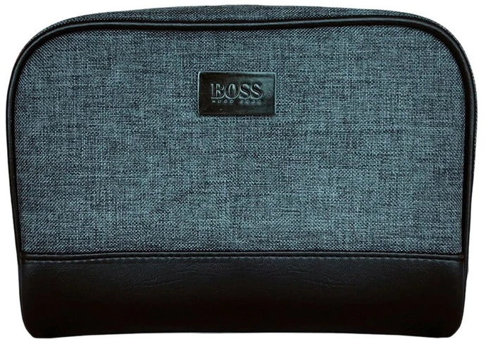Hugo Boss, Boss Bottled Tonikas, Toiletry, GWP Textile Bag, Pilkas