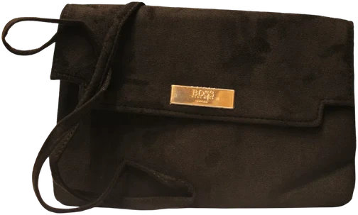 Hugo Boss, Boss, Clutch, GWP Textile Bag, Juodas