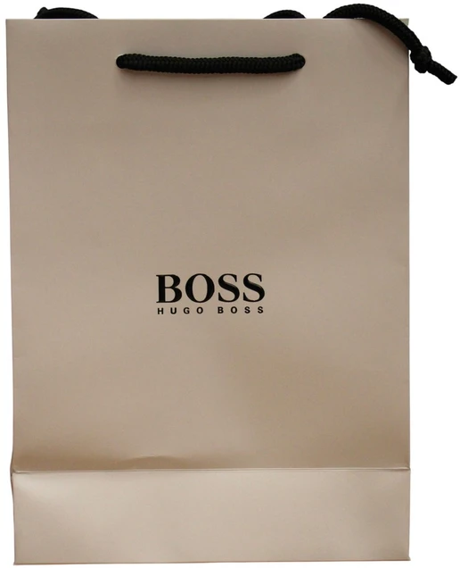 Hugo Boss, Hugo Boss, Cardboard Shopping Bag, Paper, Baltas
