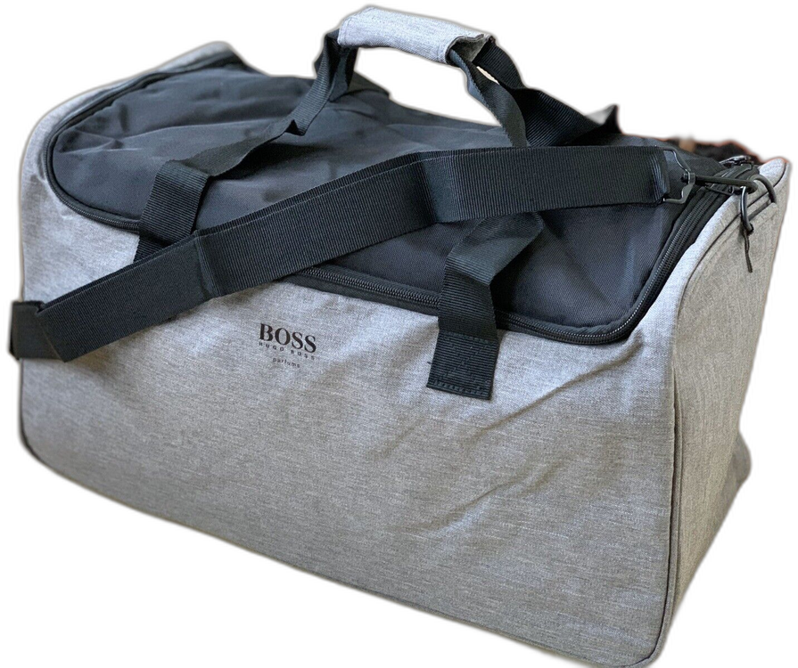 Hugo Boss, Hugo Boss, Poliesteris, Tekstilės maišelis, Sporto salė, Pilka, Vyrams