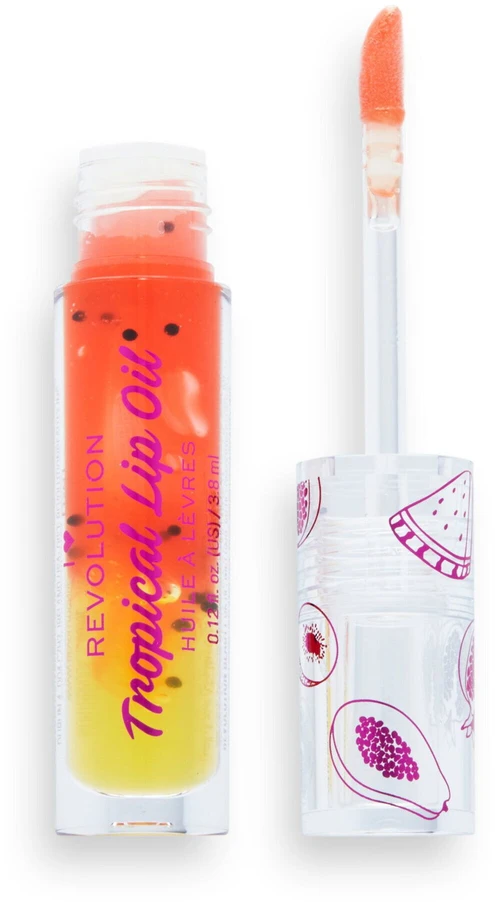 „I Heart Revolution Tropical Putling“ lūpų aliejus su papajomis 3,8 ml