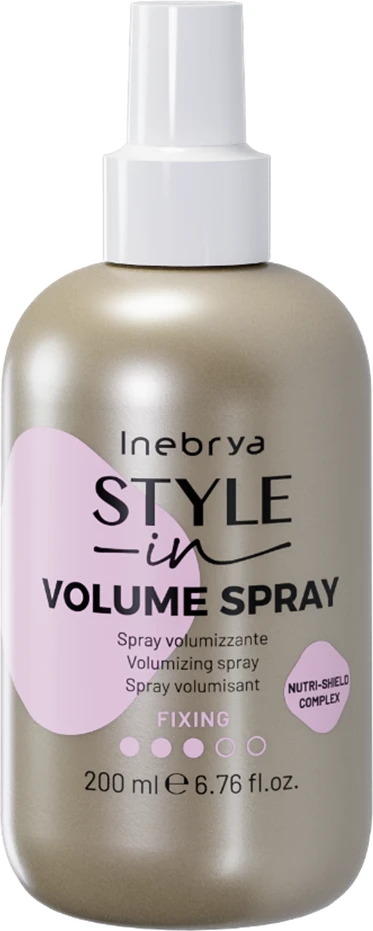 Inebrya Style-In Volume Purškiklis apimties suteikiantis plaukų purškiklis, 200 ml