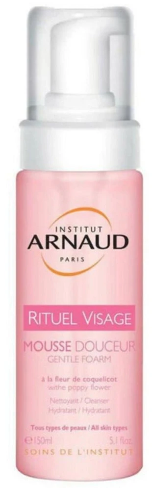 „Institut Arnaud Facial Care Ritual“ natūralios valomosios valomosios putos, 150 ml