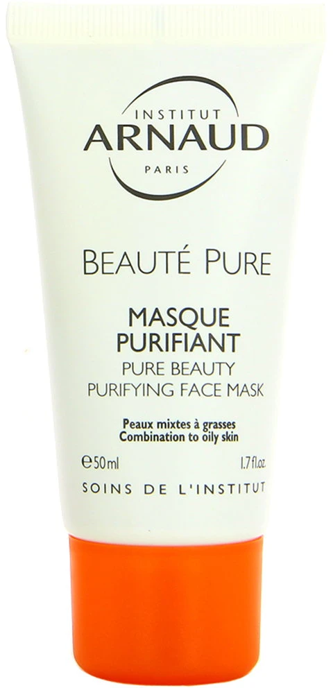 L’Oreal Paris Institut Arnaud, „Pure Beauty“ valomoji molio kaukė moterims, 50 ml