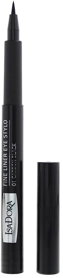 IsaDora Fine Liner Retractable Gel Pieštukas Akių apvadas 01 Carbon Juodas 1.1 ml