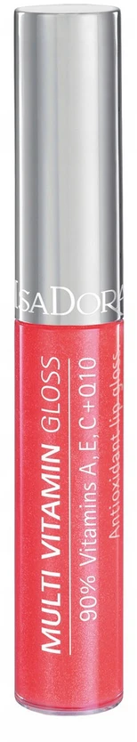 IsaDora Multi Vitamin Vitamin A C E Antioxidant Lūpų blizgis 37 Fruit Cocktail, 7 ml