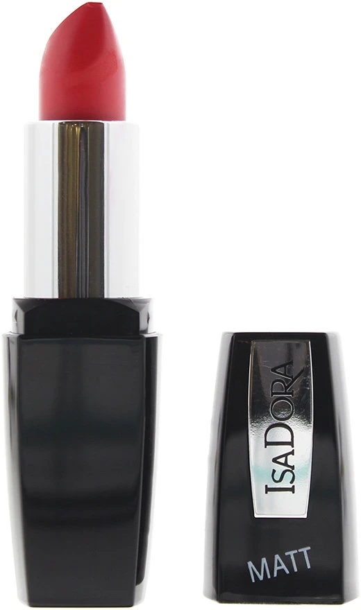 IsaDora Perfect Matt lūpų dažai Kreminis lūpų dažai 04 Hot Coral 4.5 g