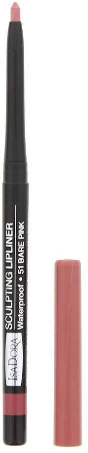 IsaDora Sculpting Lip Liner Lip Liner 51 Bare Rožinė 0.3 g