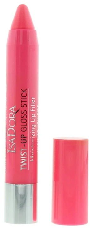 IsaDora Twist-Up Glossy Lūpų blizgis 15 Knock-Out Rožinė 2.7 g