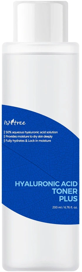 Isntree Hyaluronic Acid Toneris veido tonikas, 200 ml